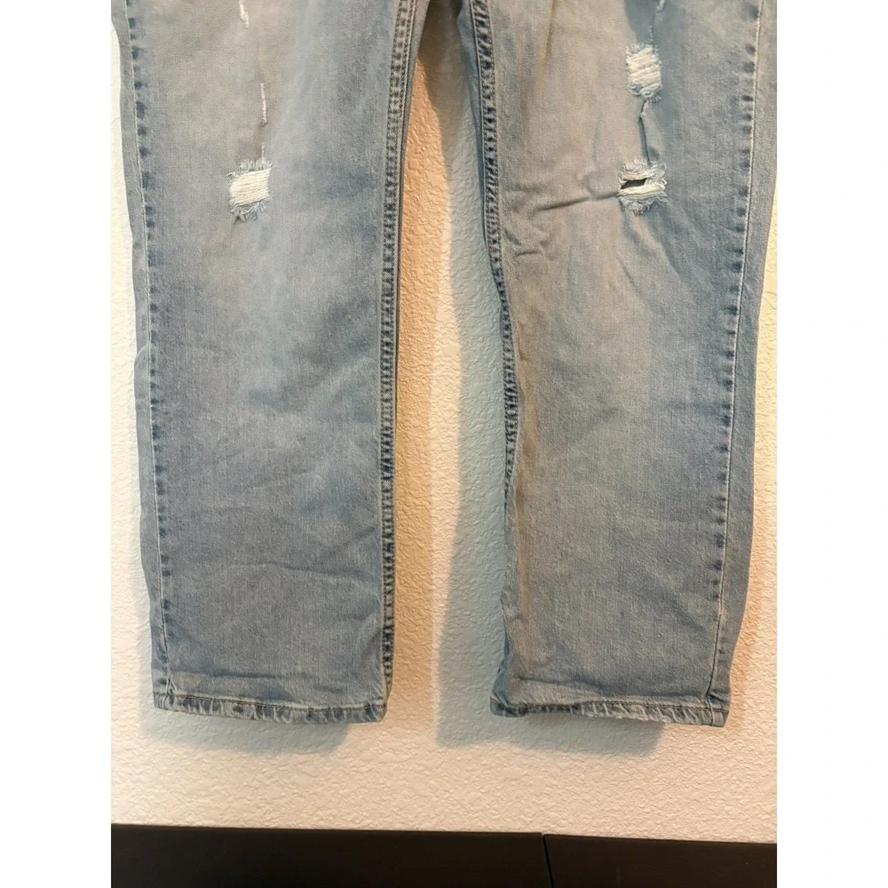 Men's Levi's 511 Slim Fit Light Blue Denim Jeans Taper Size 40 x 30